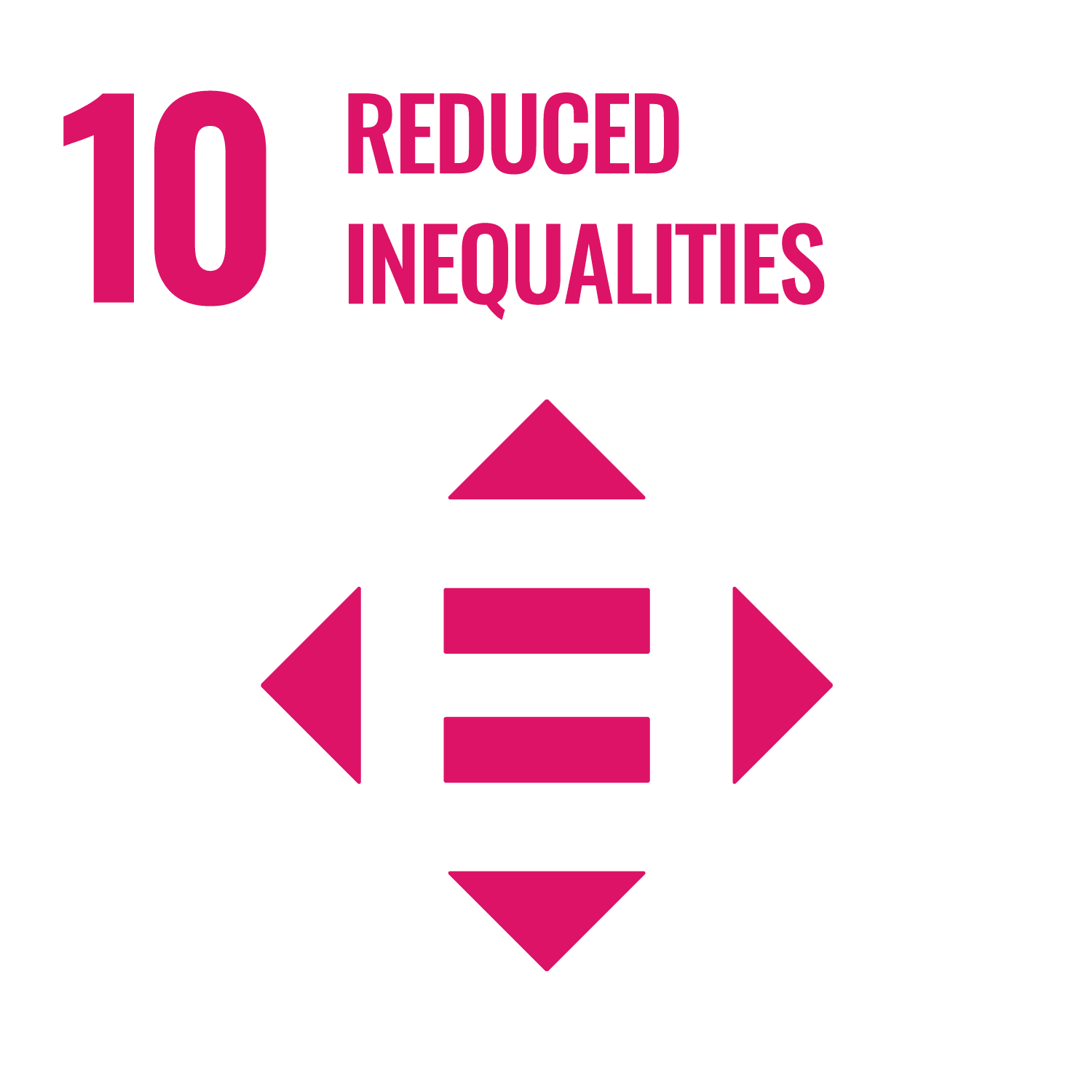 Icon zu SDG 10: Reduce inequalities