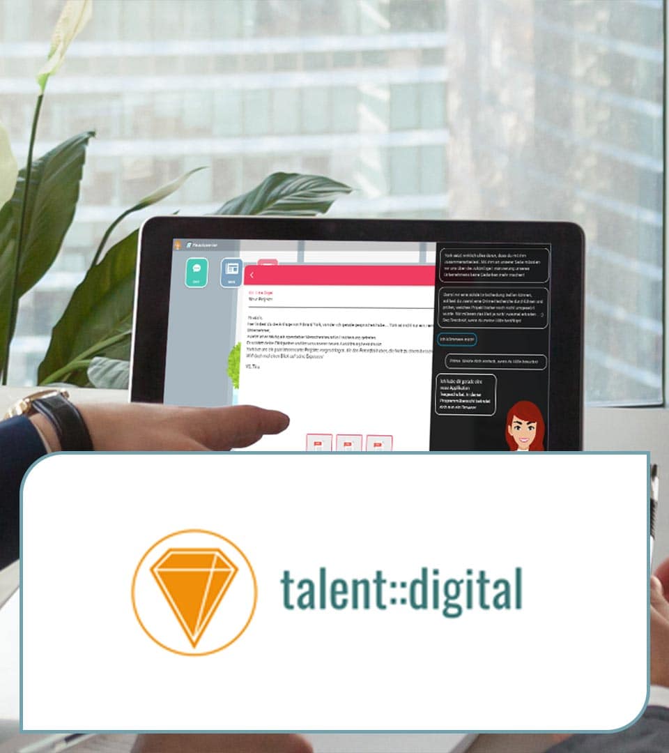 Sliderbild Sozialunternehmen talent-digital