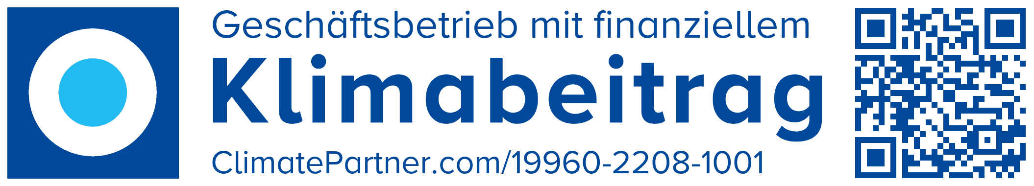 Logo Klimabeitrag 2023